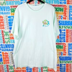 Nike Sportswear Love And Peace T Shirt Size 2XL Double Sided Minor Flaw